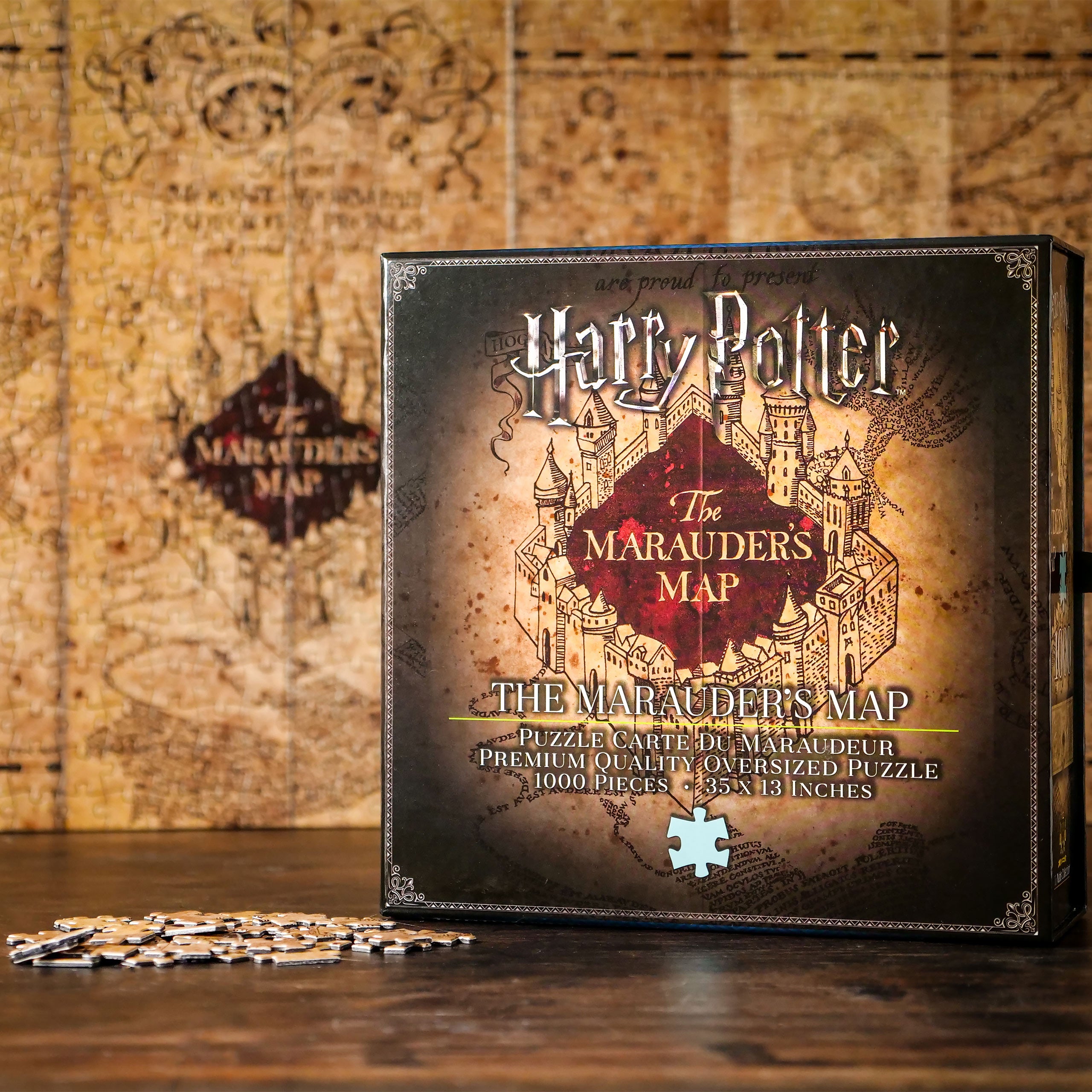 Image produit Harry Potter - Puzzle Premium Carte du Maraudeur