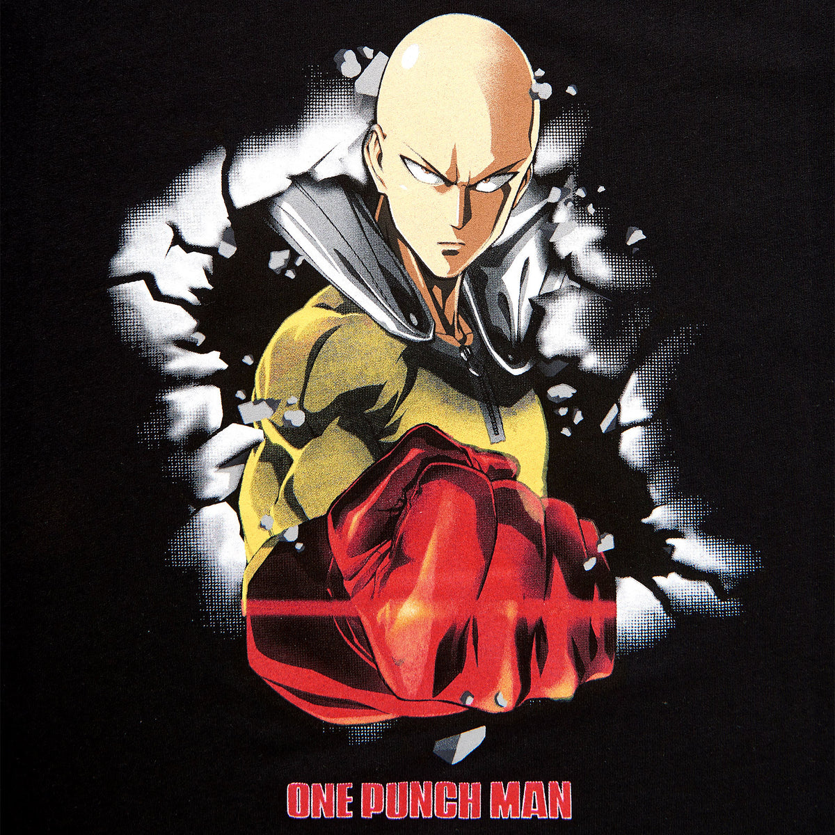 Image produit One Punch Man - T-shirt Saitama noir