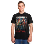 Image produit Avengers - T-shirt collage Infinity Heroes noir