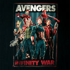 Image produit Avengers - T-shirt collage Infinity Heroes noir