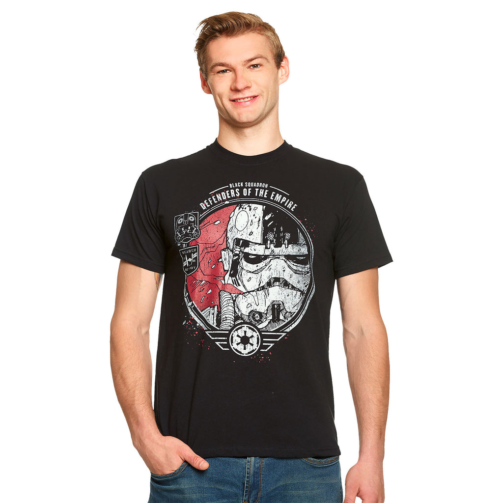 Image produit Star Wars - T-shirt Black Squadron noir
