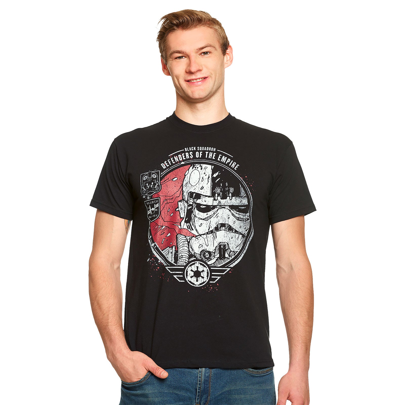Image produit Star Wars - T-shirt Black Squadron noir