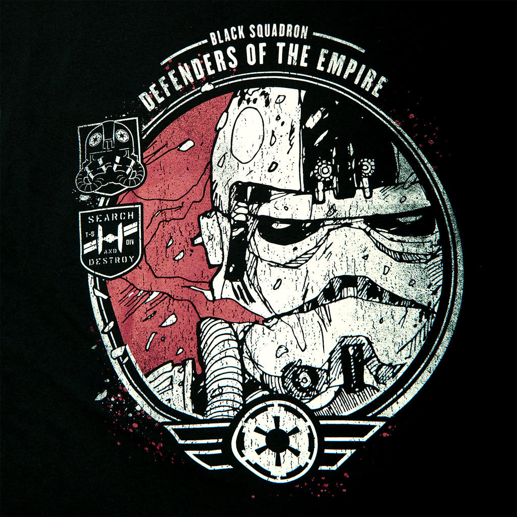 Image produit Star Wars - T-shirt Black Squadron noir