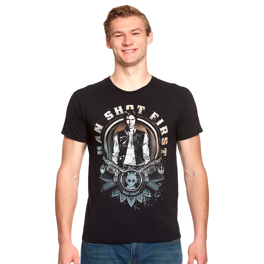 Image produit Star Wars - T-shirt noir Han Solo Shot First