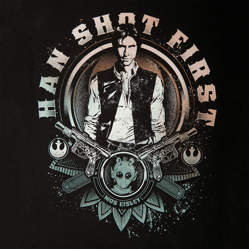 Image produit Star Wars - T-shirt noir Han Solo Shot First