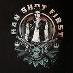 Image produit Star Wars - T-shirt noir Han Solo Shot First