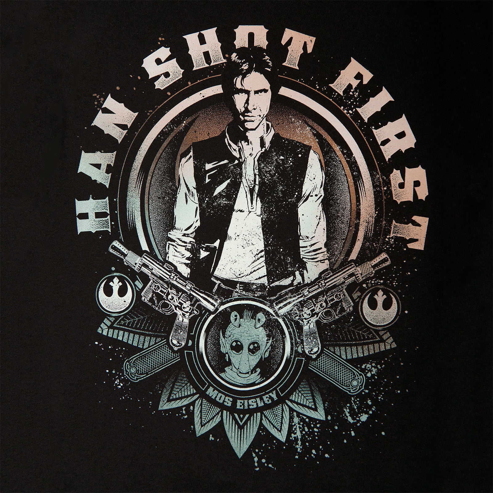Image produit Star Wars - T-shirt noir Han Solo Shot First