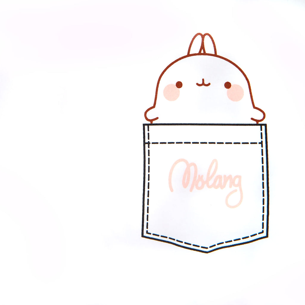 Product image Molang - Pocket T-Shirt Women white