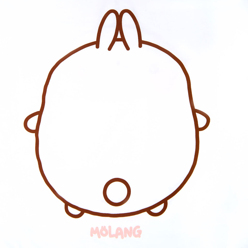 Image produit Molang - T-shirt femme Smile blanc