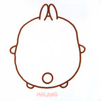 Image produit Molang - T-shirt femme Smile blanc