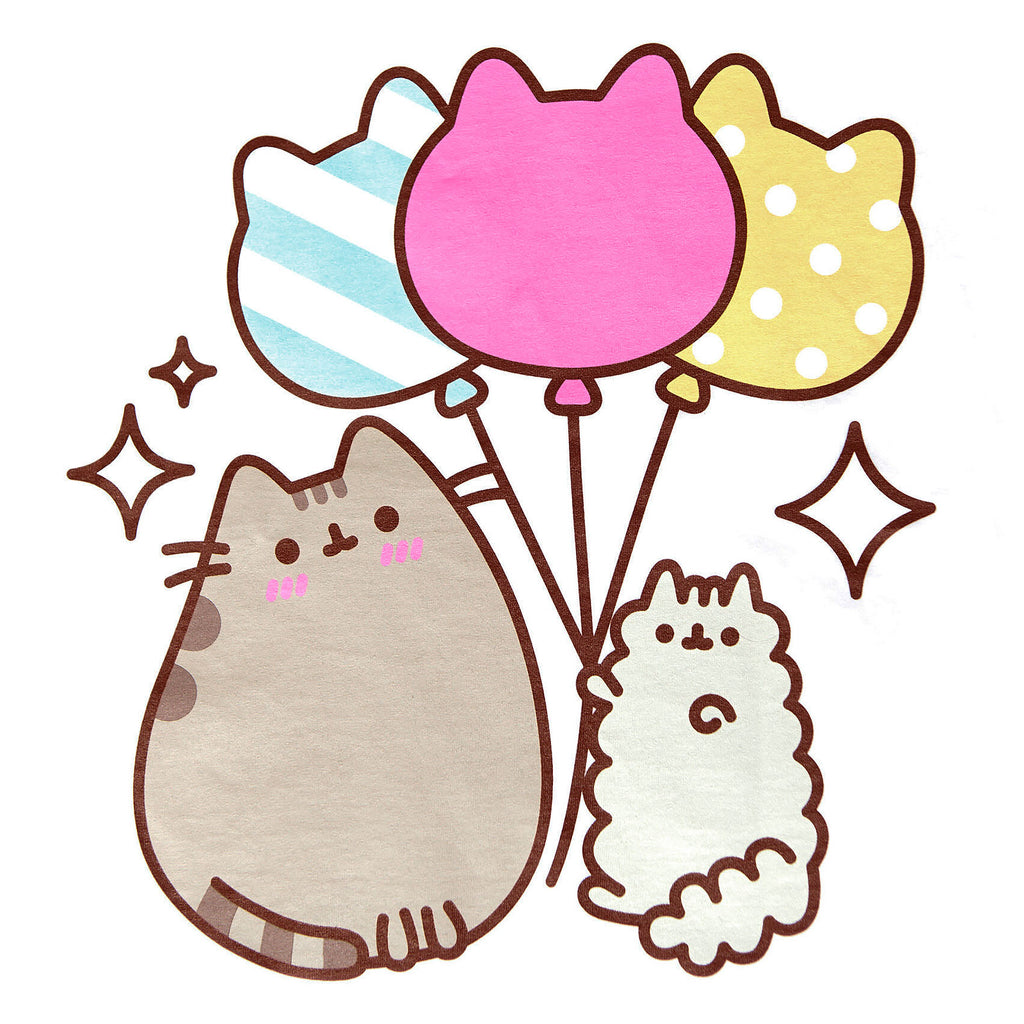 Image produit Pusheen - T-shirt Balloons pour femmes blanc