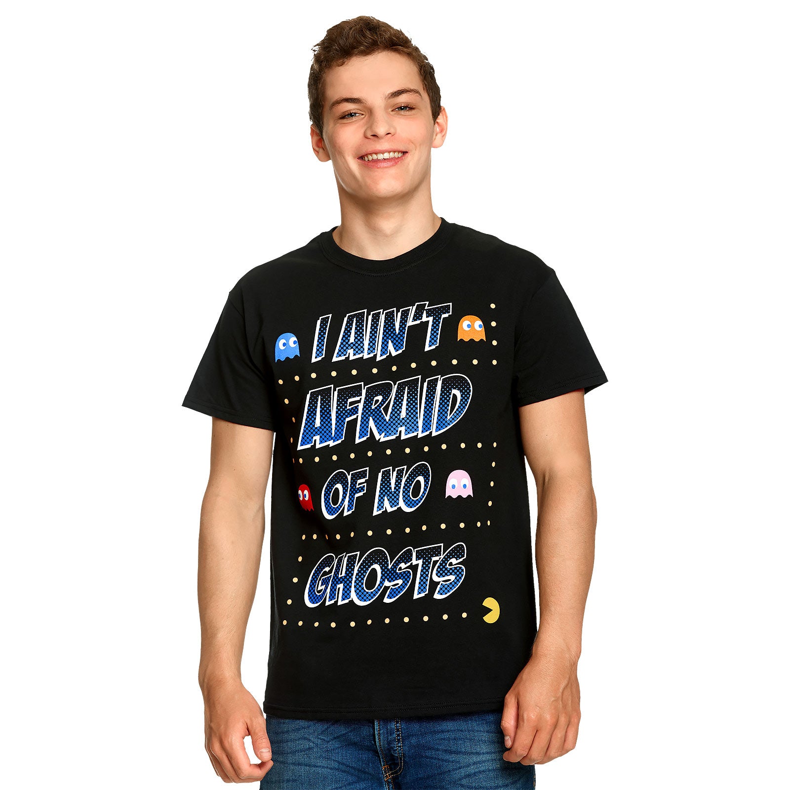 Image produit Pac-Man - Ain't Afraid of No Ghosts T-Shirt noir