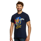 Image produit Sonic the Hedgehog - T-shirt Super Sonic bleu