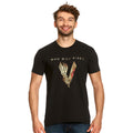 Image produit Vikings - T-shirt Logo 'Who Will Rise' noir