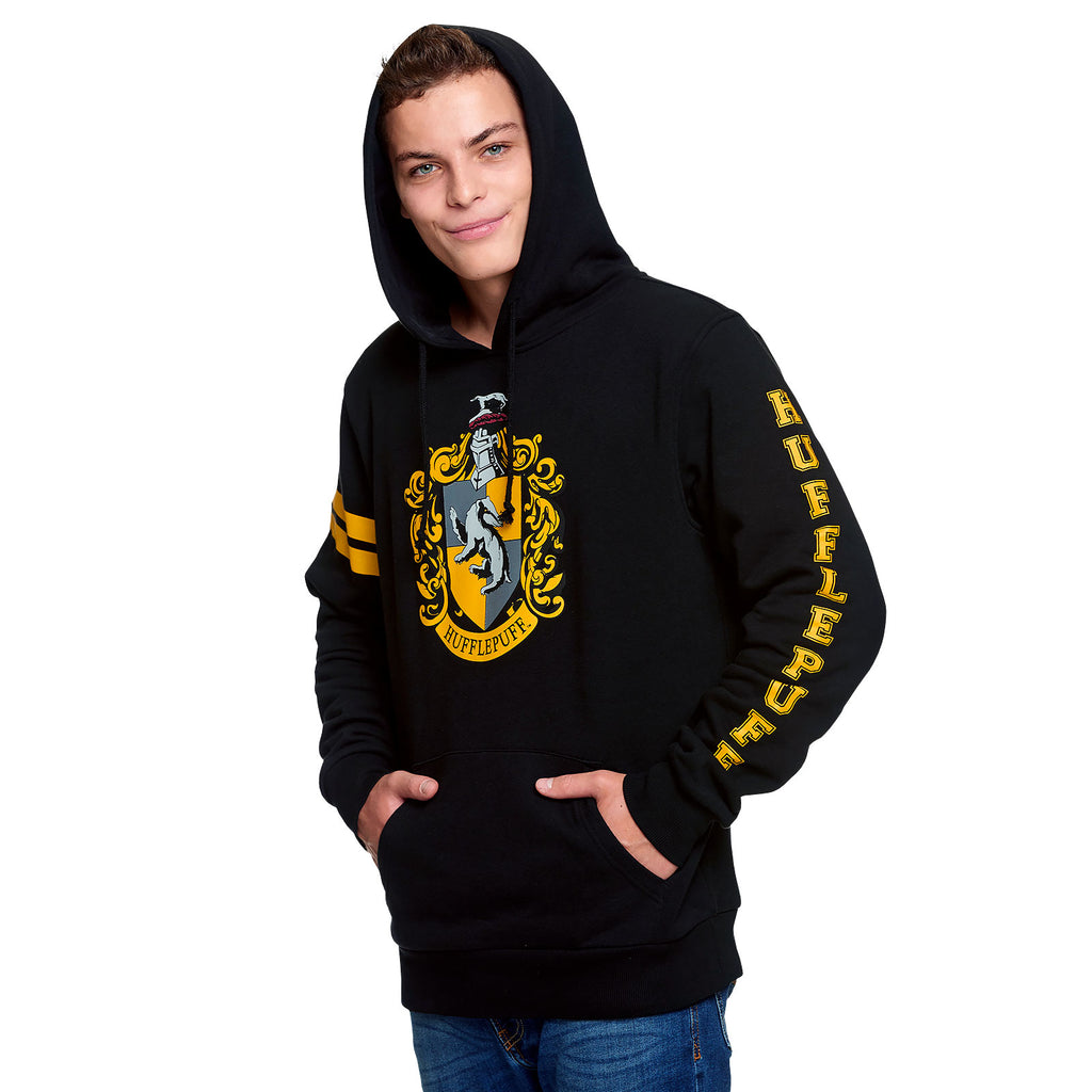 Image produit Harry Potter - Sweat à capuche blason Hufflepuff