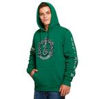 Image produit Harry Potter - Sweat à capuche avec blason de Serpentard