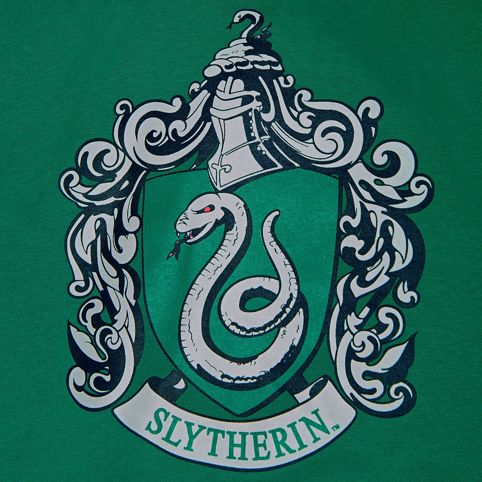 Image produit Harry Potter - Sweat à capuche avec blason de Serpentard