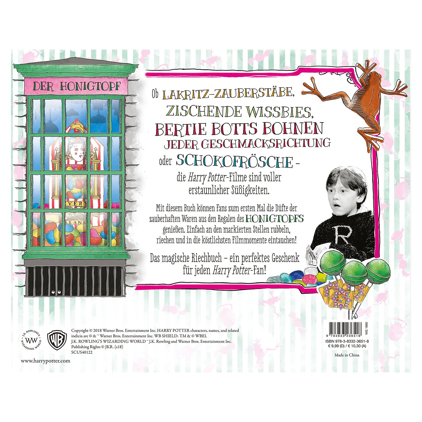 Image produit Harry Potter - Le pot de miel - Le livre des parfums magiques