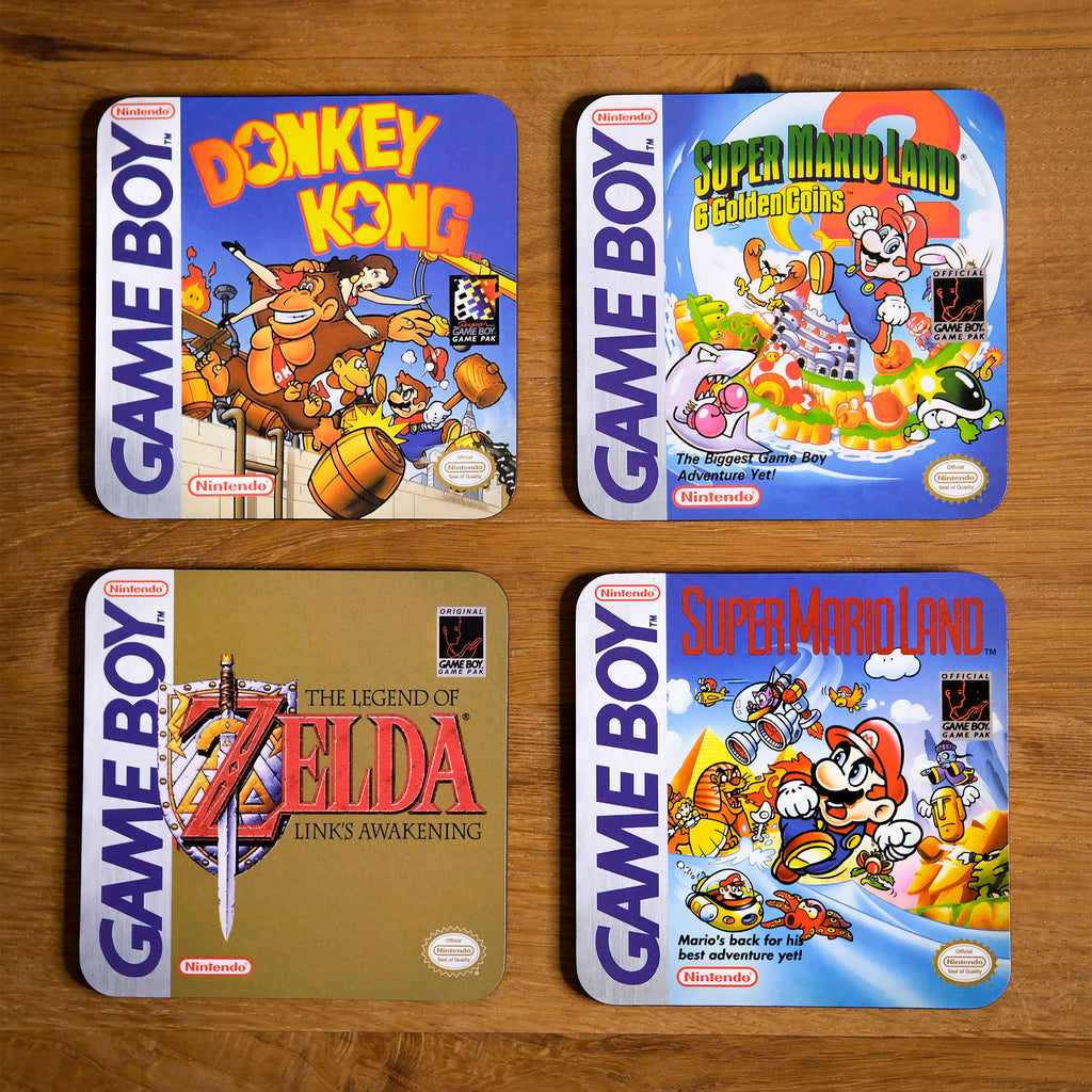Image produit Nintendo - Set de 4 sous-verres Jeux Classiques Game Boy
