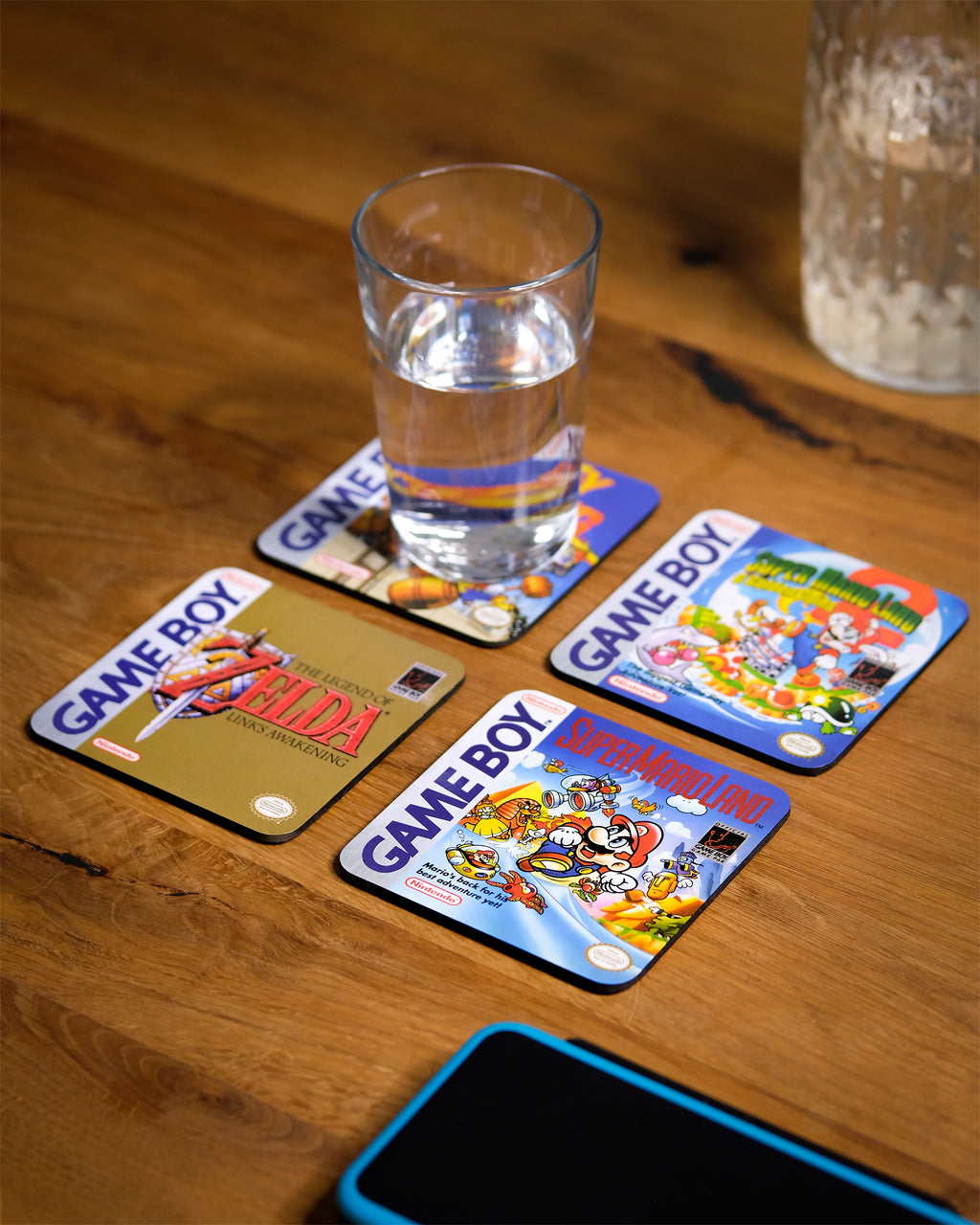 Image produit Nintendo - Set de 4 sous-verres Jeux Classiques Game Boy