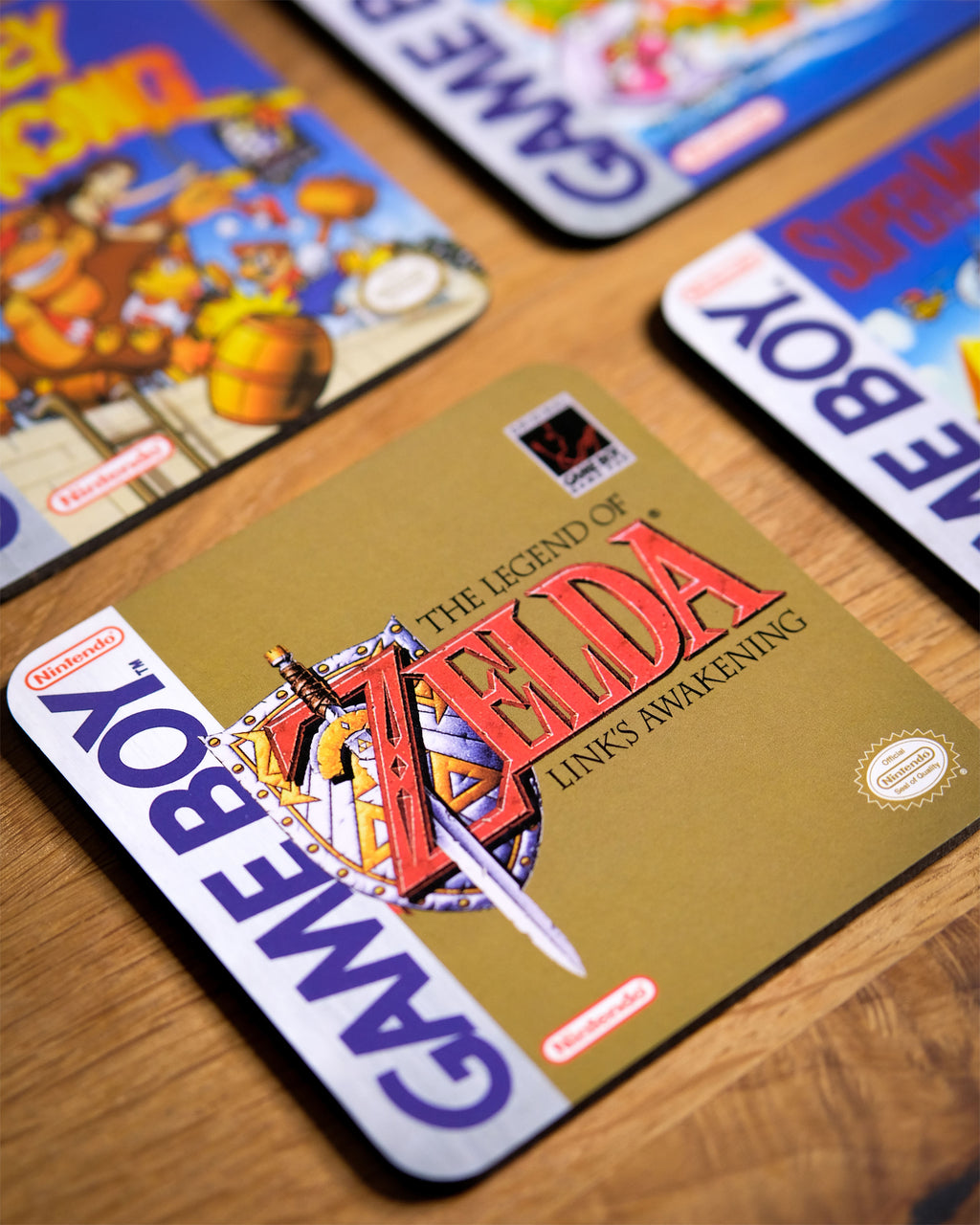 Image produit Nintendo - Set de 4 sous-verres Jeux Classiques Game Boy