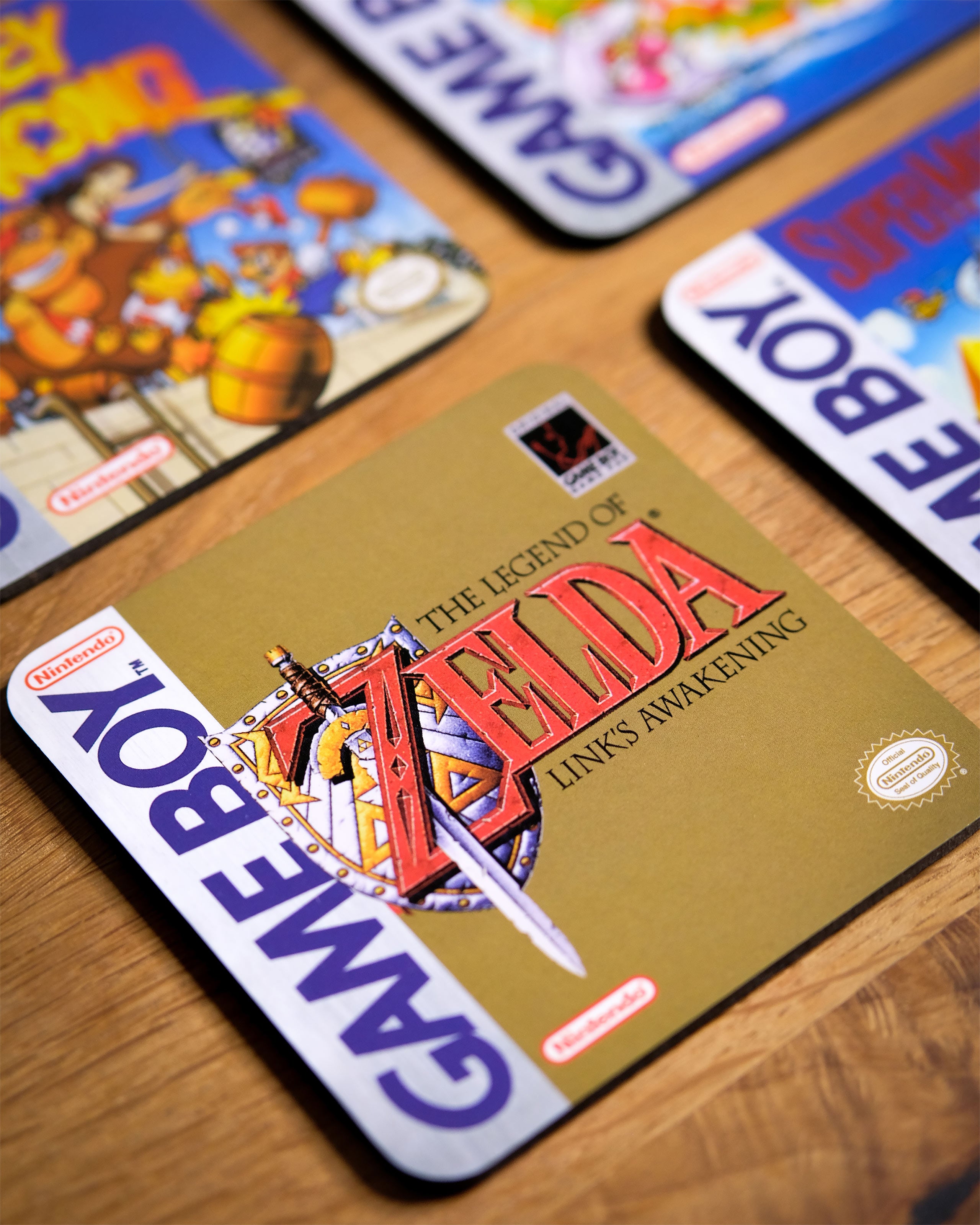 Image produit Nintendo - Set de 4 sous-verres Jeux Classiques Game Boy
