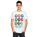 Image produit Tamagotchi - Evolution d'un T-shirt Tamagotchi blanc