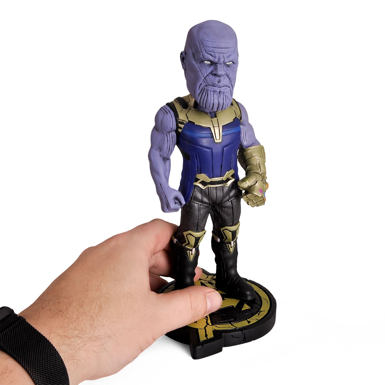 Image produit Avengers - Thanos Head Knockers Figurine à tête branlante Deluxe