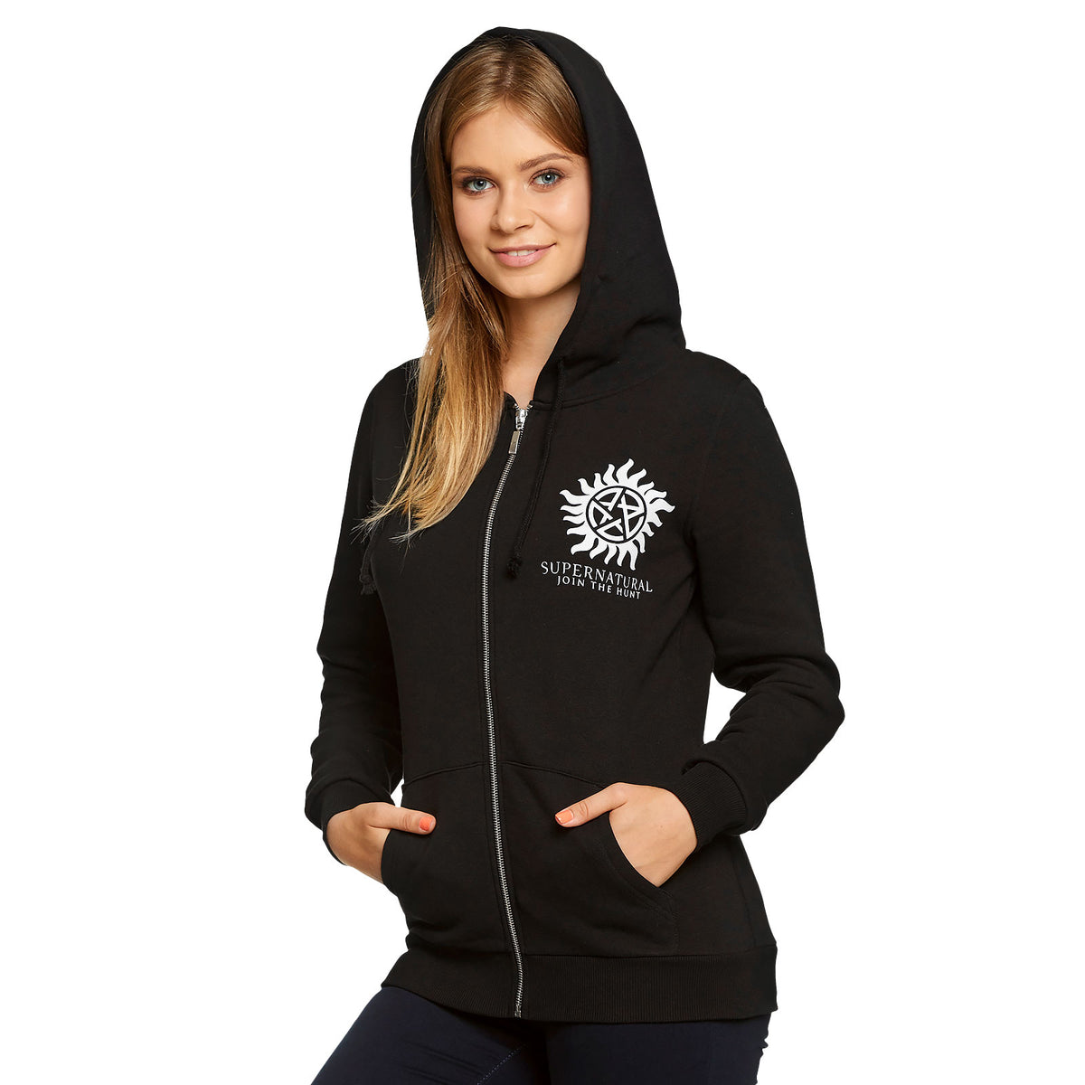 Image produit Supernatural - Sauver les gens Chasser les choses Sweat à capuche pour femmes