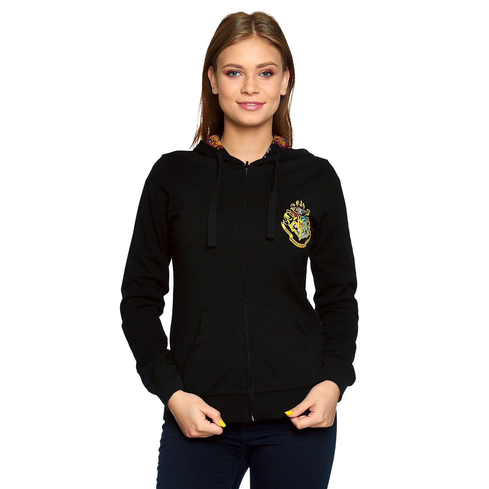 Image produit Harry Potter - Sweat à capuche réversible Hogwarts pour femmes