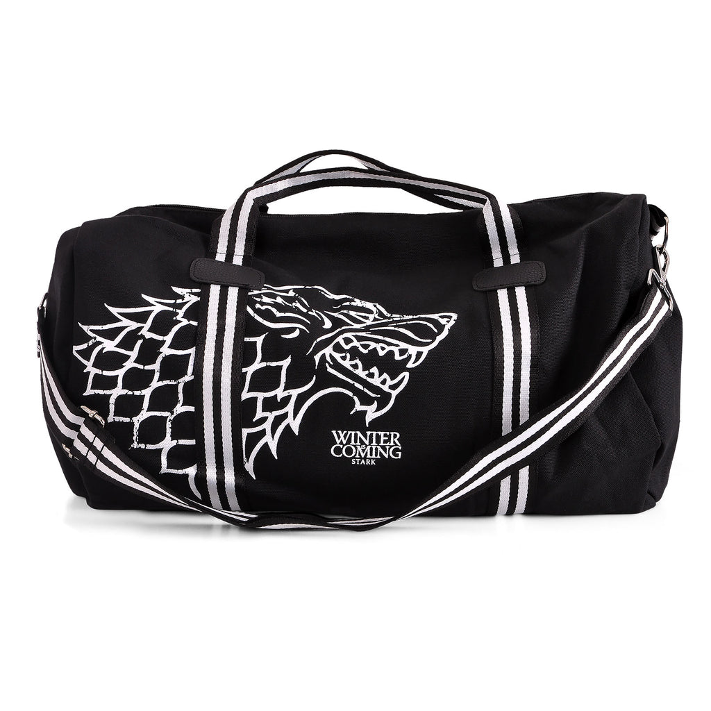 Image produit Game of Thrones - Sac de sport noir à l'effigie de la Maison Stark