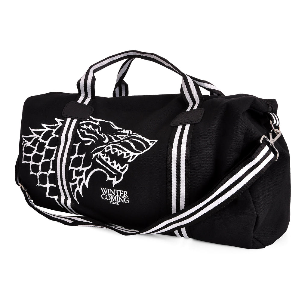 Image produit Game of Thrones - Sac de sport noir à l'effigie de la Maison Stark