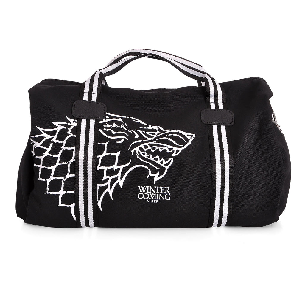 Image produit Game of Thrones - Sac de sport noir à l'effigie de la Maison Stark