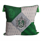 Image produit Harry Potter - Coussin Serpentard de luxe avec glands