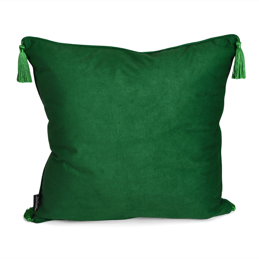 Image produit Harry Potter - Coussin Serpentard de luxe avec glands
