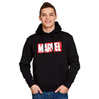 Image produit Marvel - Sweat à capuche Logo noir