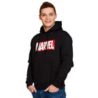 Image produit Marvel - Sweat à capuche Logo noir