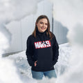 Image produit Marvel - Sweat à capuche Logo noir