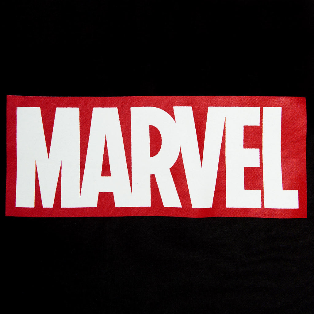 Image produit Marvel - Sweat à capuche Logo noir