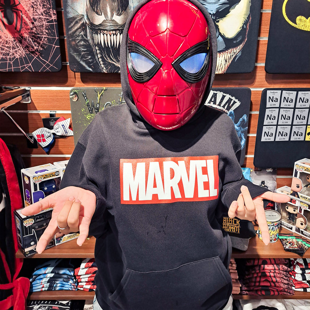 Image produit Marvel - Sweat à capuche Logo noir