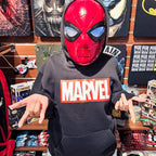 Image produit Marvel - Sweat à capuche Logo noir