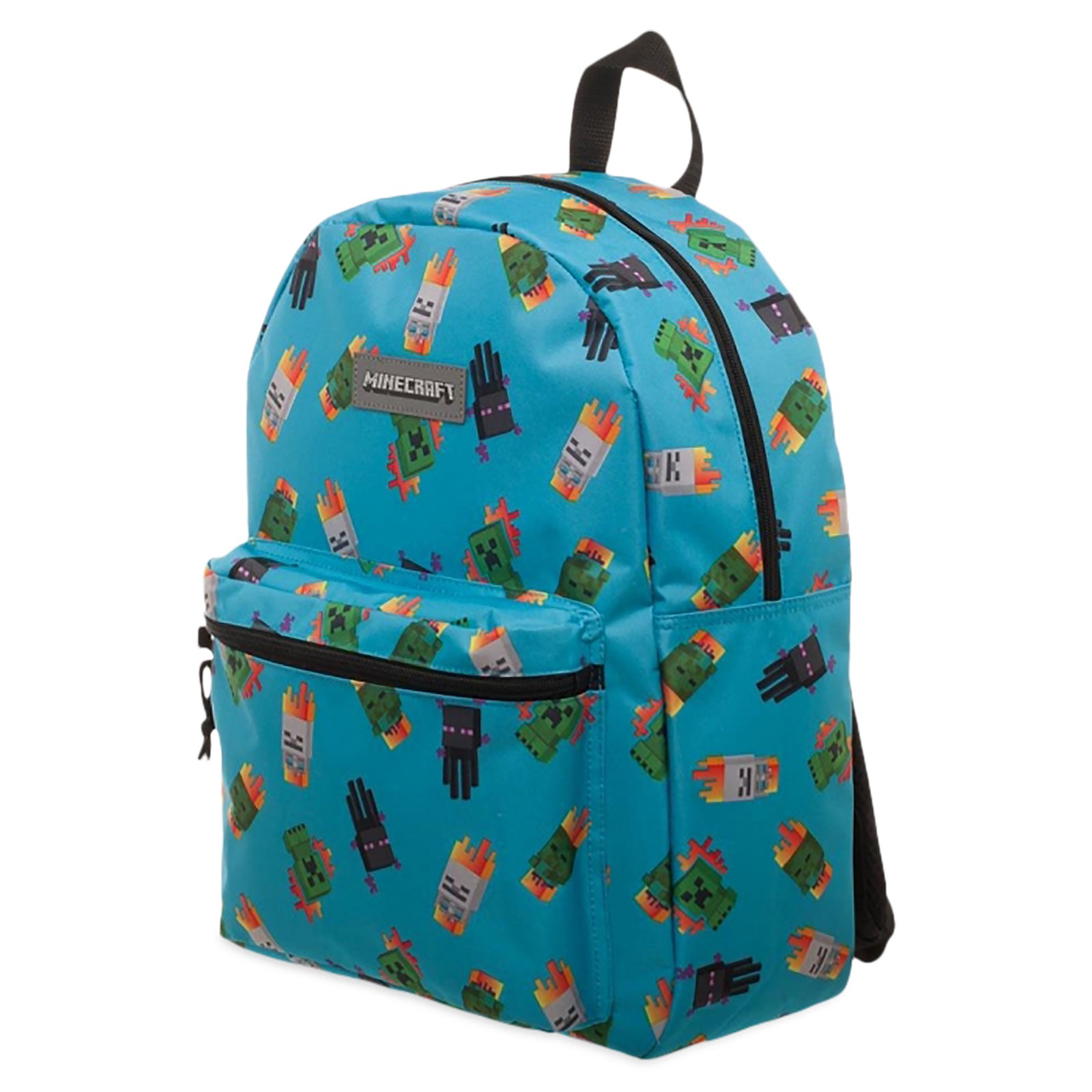 Image produit Minecraft - Invasion d'ennemis Sac à dos bleu