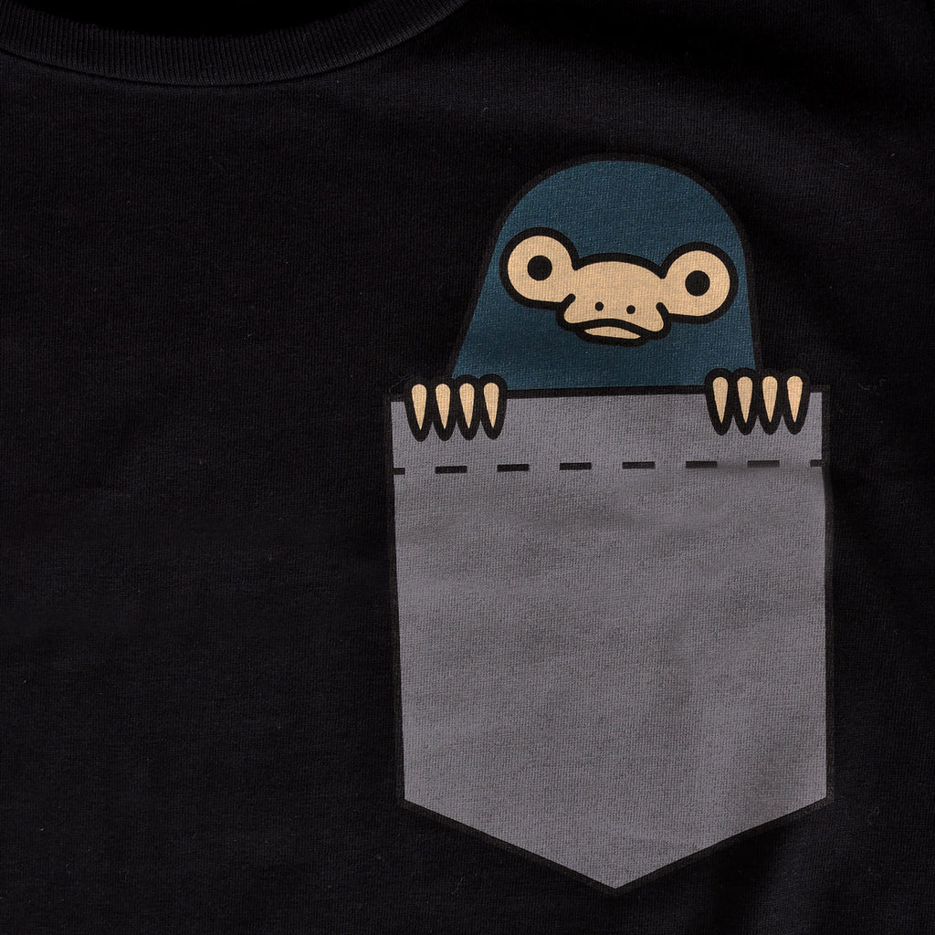 Image produit Niffler de Poche - T-shirt Femme Noir Animaux Fantastiques