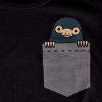 Image produit Niffler de Poche - T-shirt Femme Noir Animaux Fantastiques