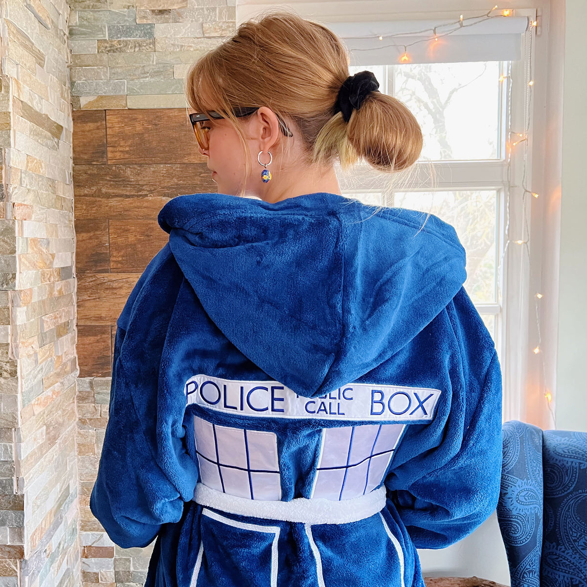 Image produit Doctor Who - Peignoir Tardis Saison 11 bleu