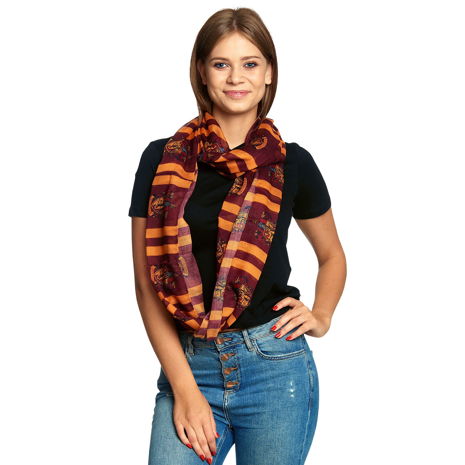 Image produit Harry Potter - Écharpe en boucle Gryffondor