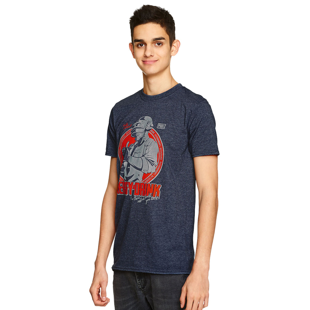 Image produit PUBG - T-shirt Energy Drink bleu