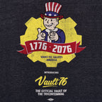 Image produit Fallout - T-shirt Poster Vault 76 bleu