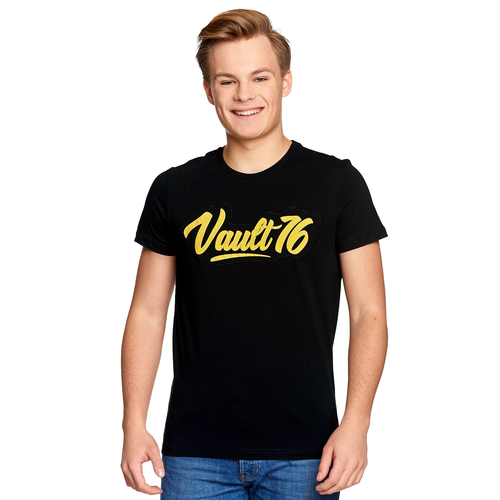 Image produit Fallout - T-shirt Oil Vault 76 noir