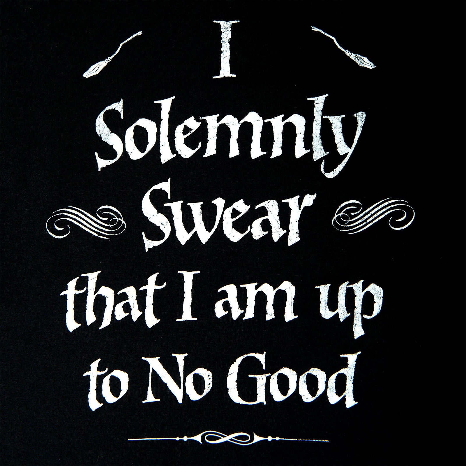 Image produit Harry Potter - T-shirt Femme Loose Fit Mischief Managed noir